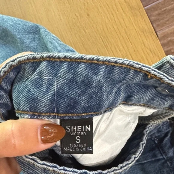 Denim Button-Up Mini Skirt - Picture 3 of 3